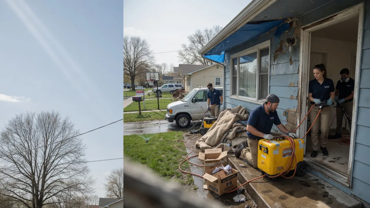 Basement Flood Cleanup in Tannersville, PA near me